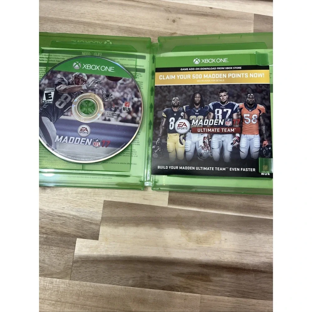Microsoft Xbox One Madden NFL‎ 17 by EA Sports Video Game